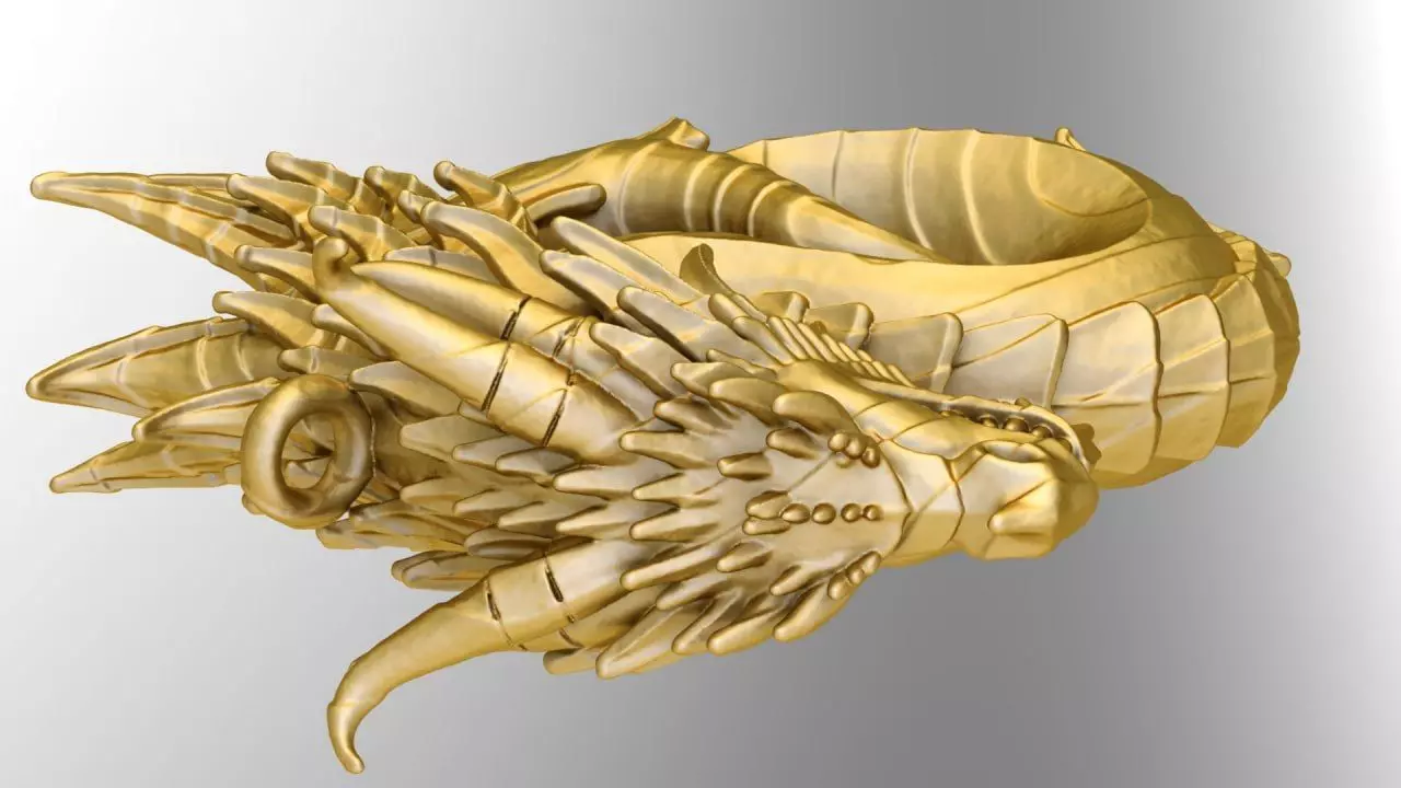 Dragon 3 3D print model_2