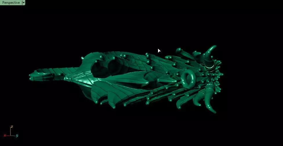 Dragon 3 3D print model_4