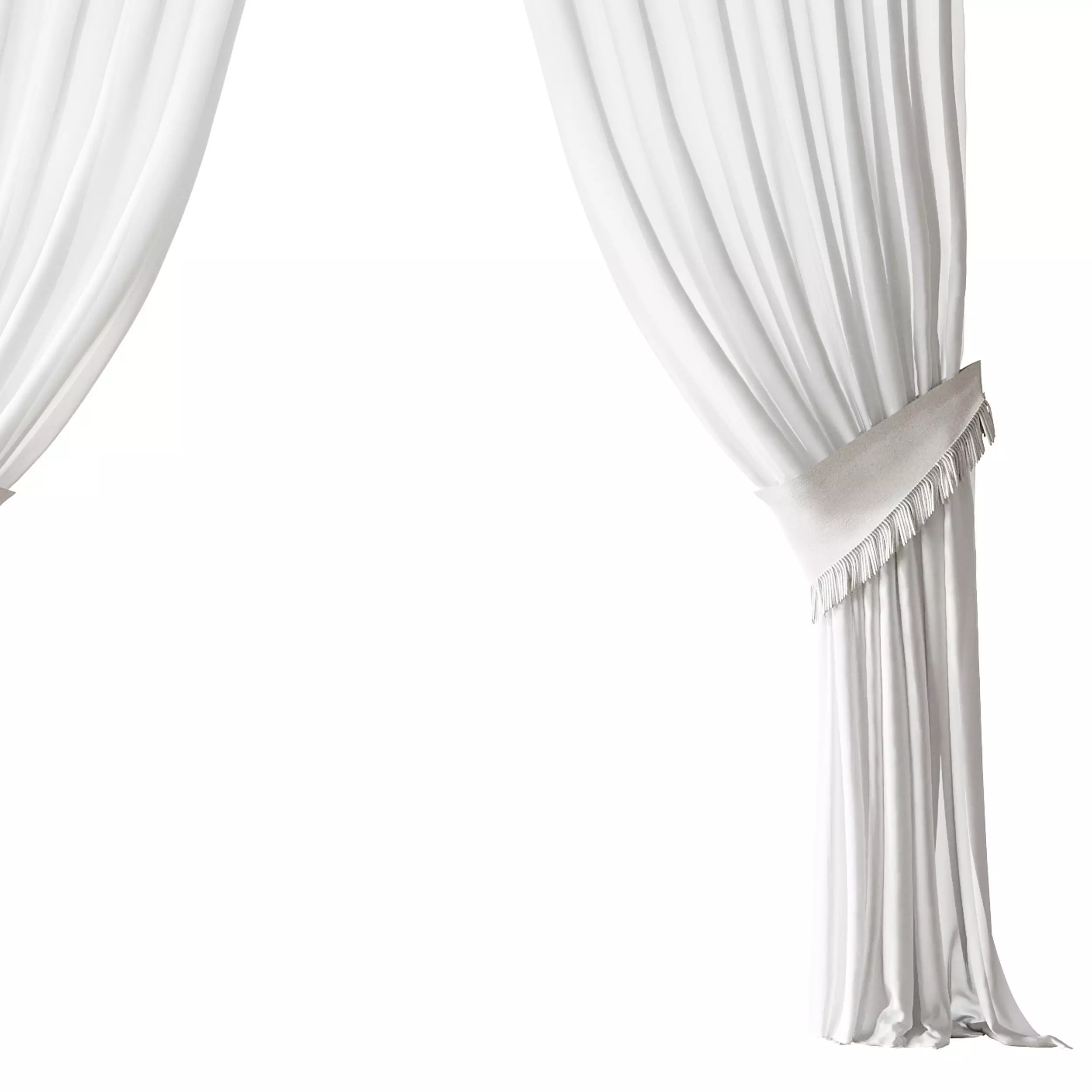 Curtains 04 3D model_12