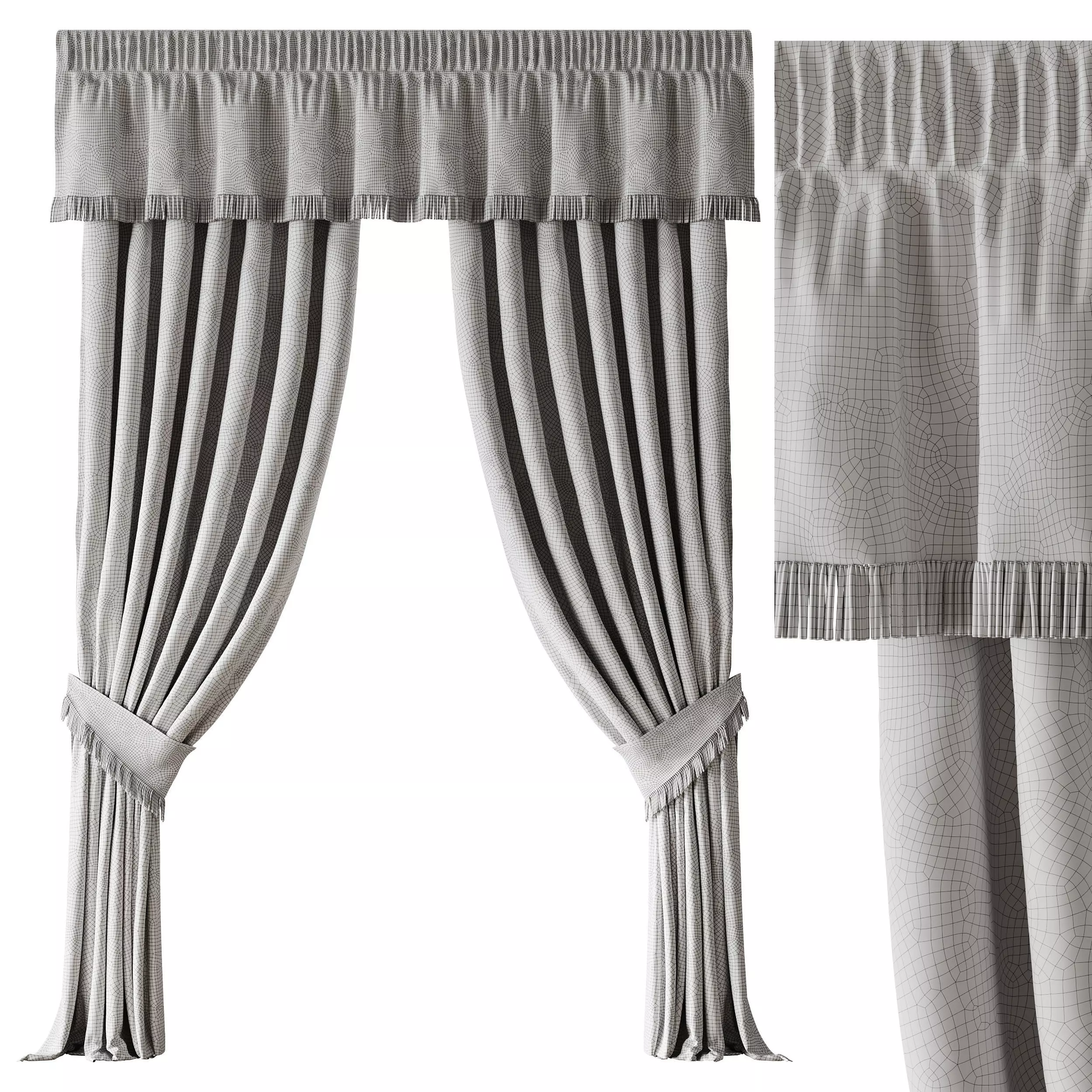 Curtains 04 3D model_13