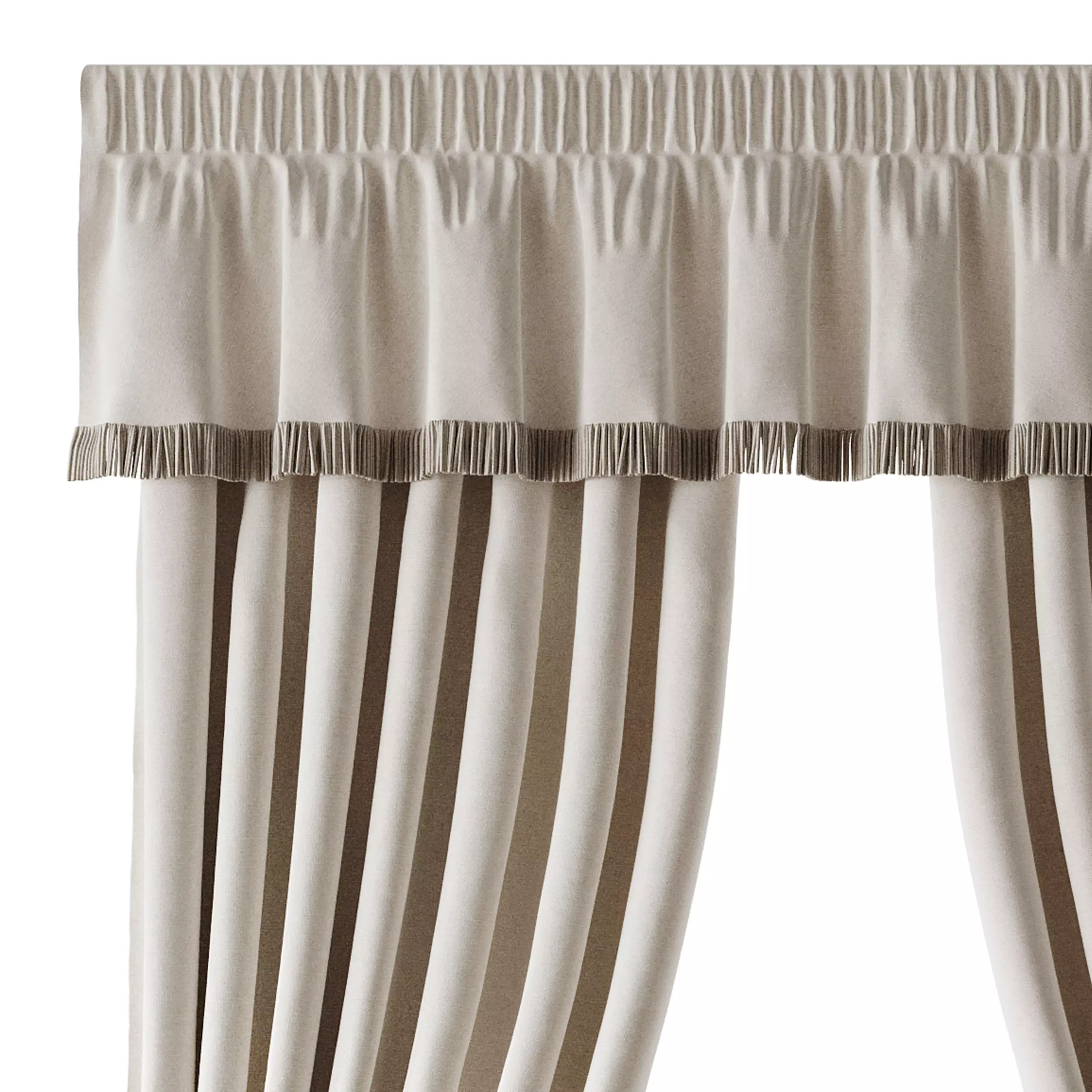Curtains 04 3D model_11