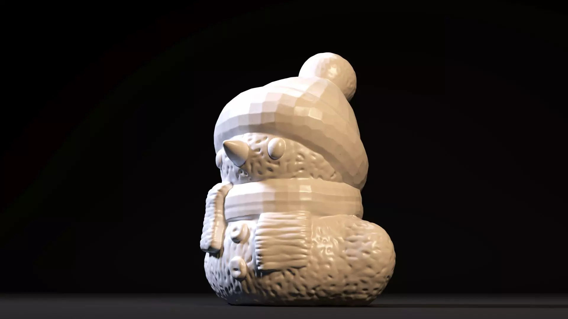 Snowman 3D print model_19