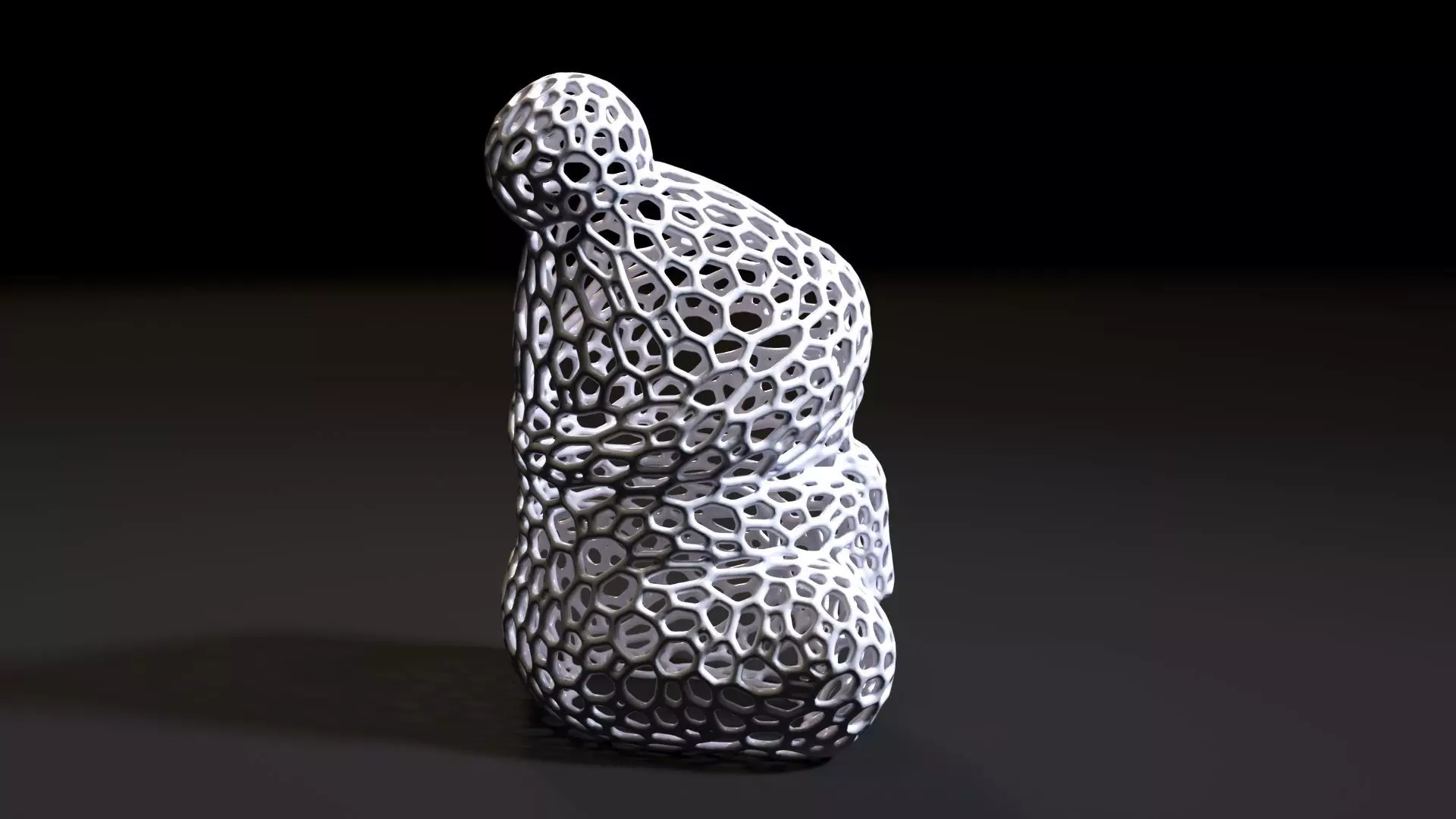 Snowman 3D print model_10