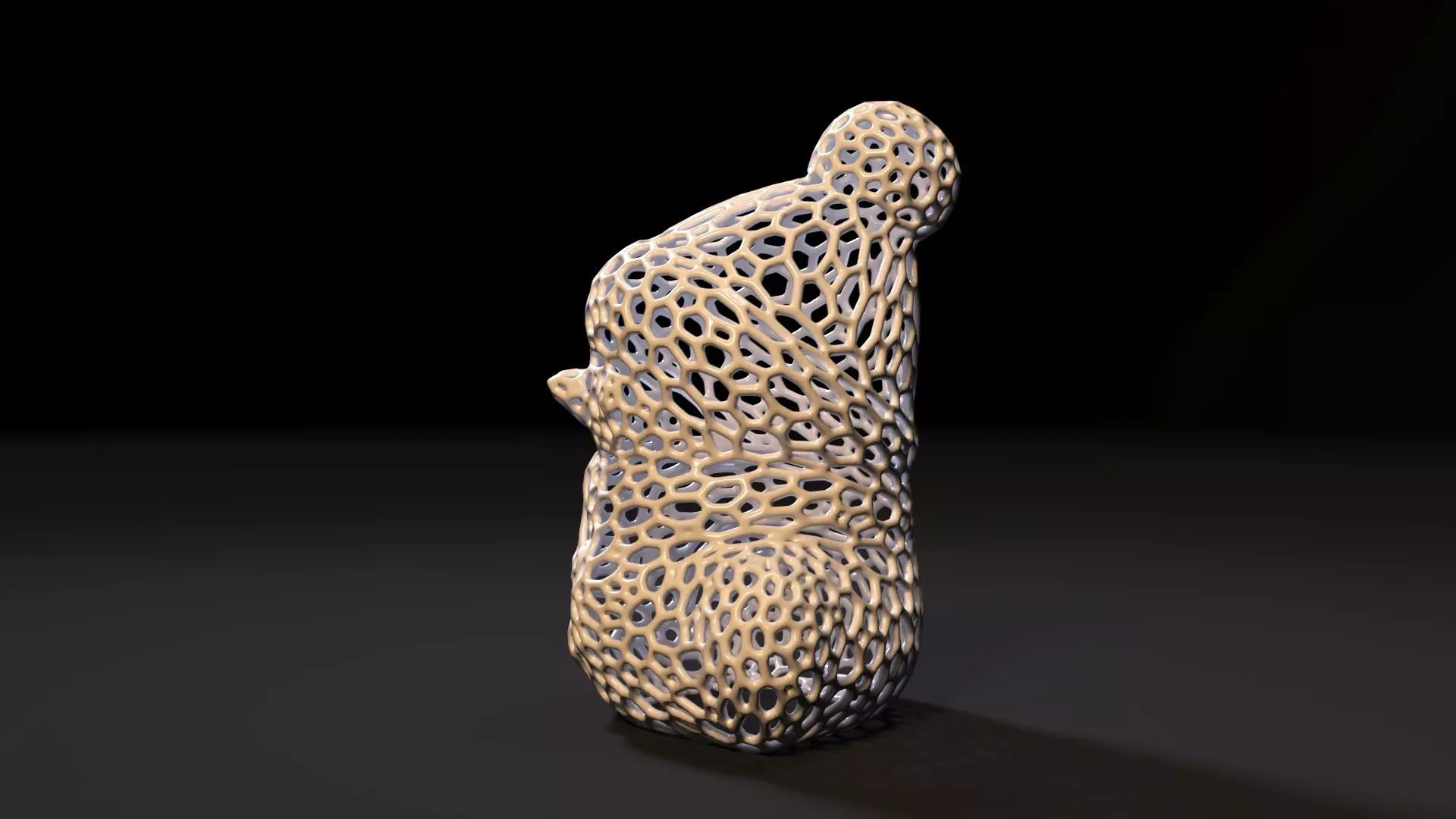 Snowman 3D print model_4