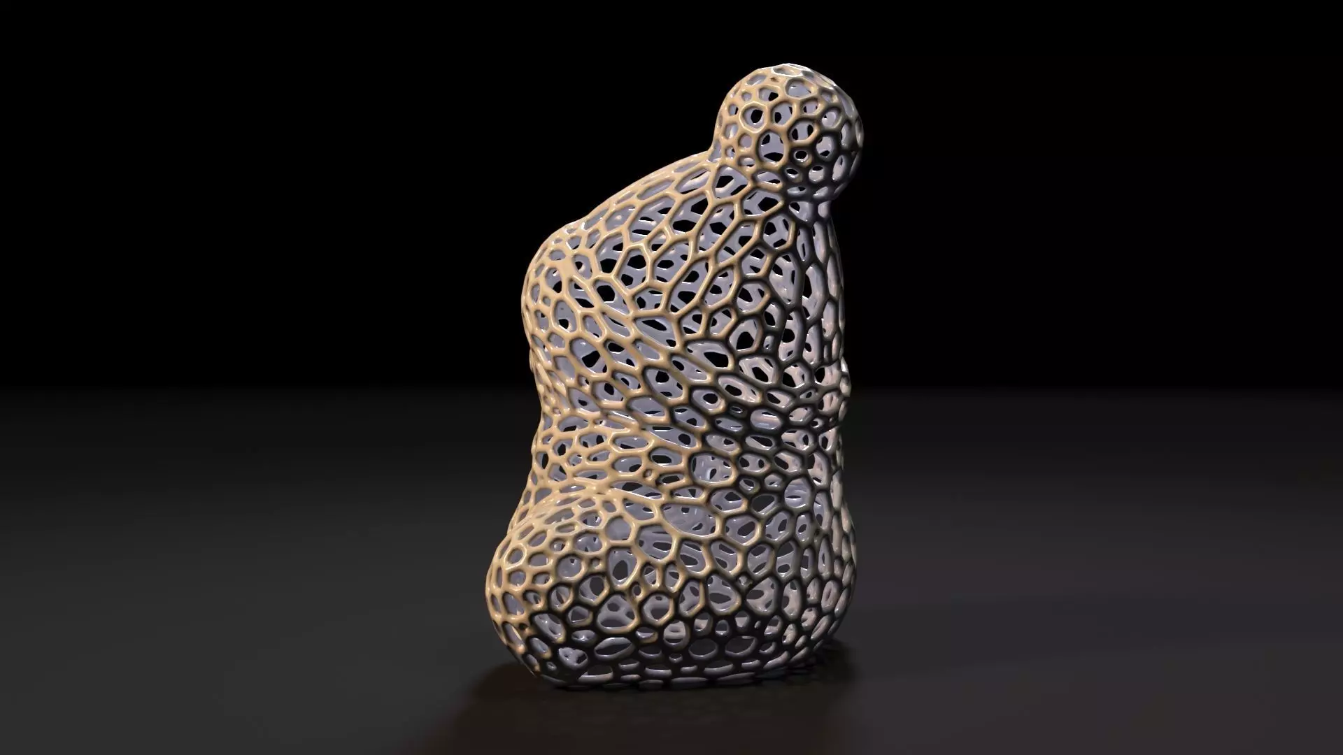 Snowman 3D print model_6