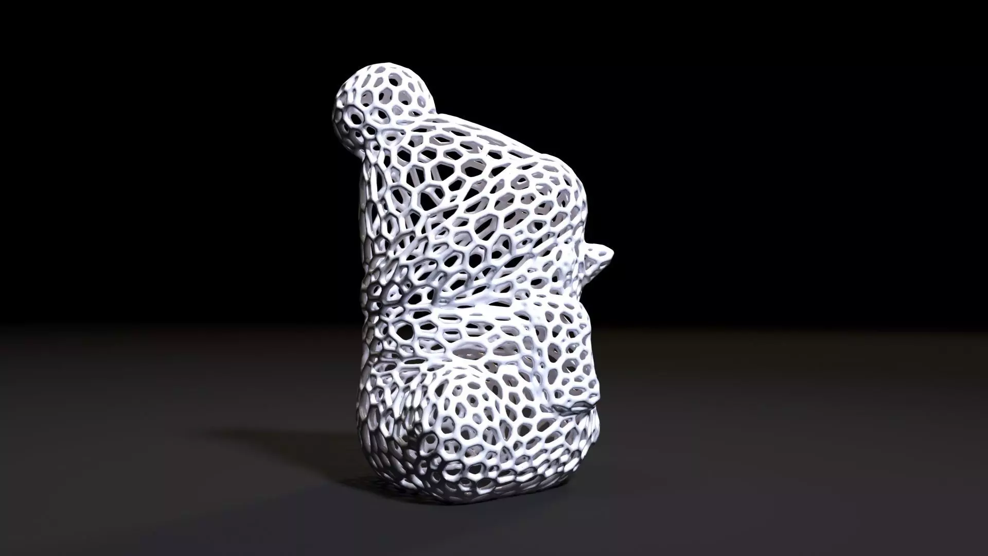 Snowman 3D print model_12