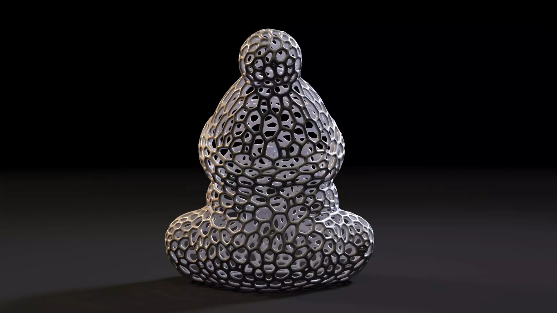 Snowman 3D print model_8