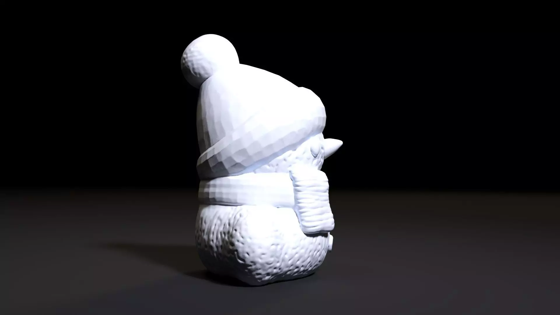 Snowman 3D print model_11