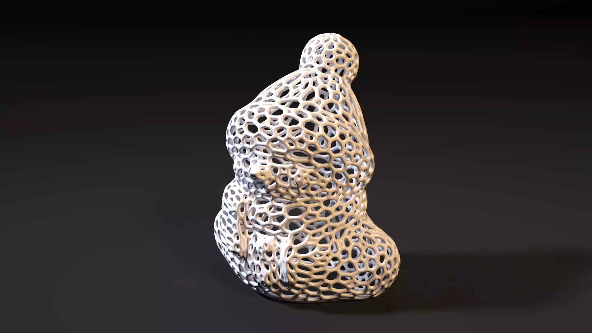 Snowman 3D print model_22