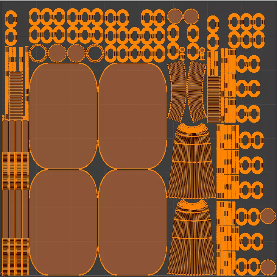 Alphabet AI Chain Gold Candleholder 3D Model True 4K PBR Render Low-poly 3D model_11