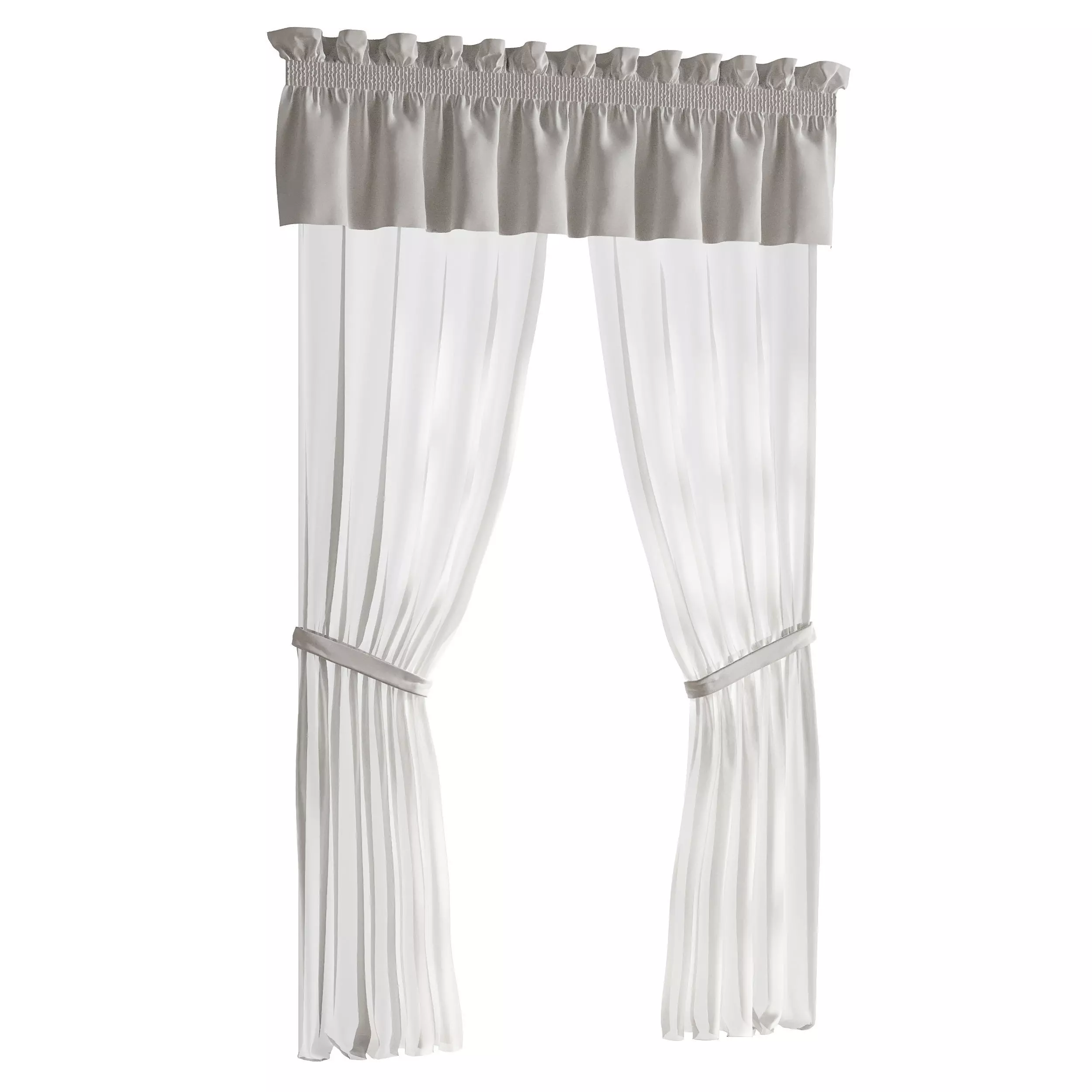Curtains 05 3D model_11