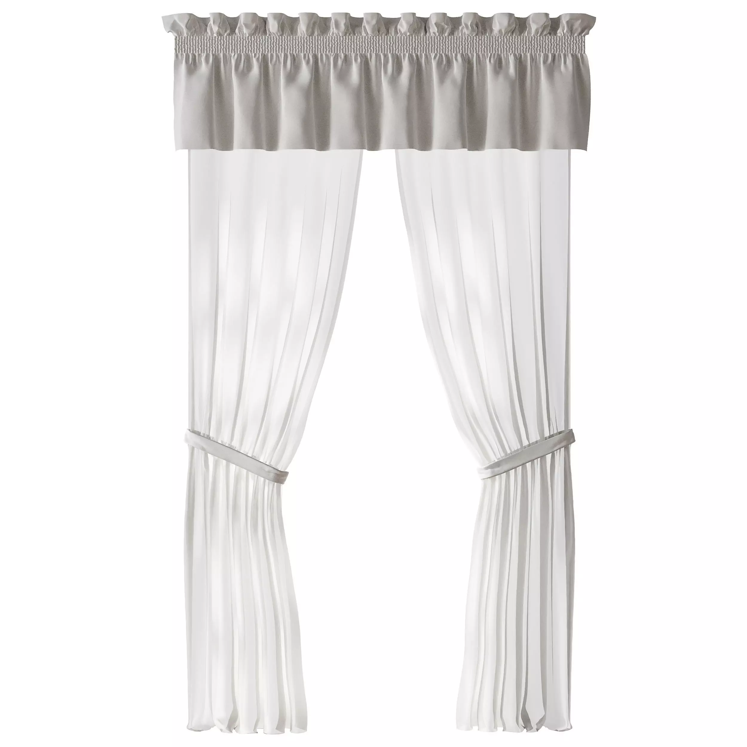 Curtains 05 3D model_12