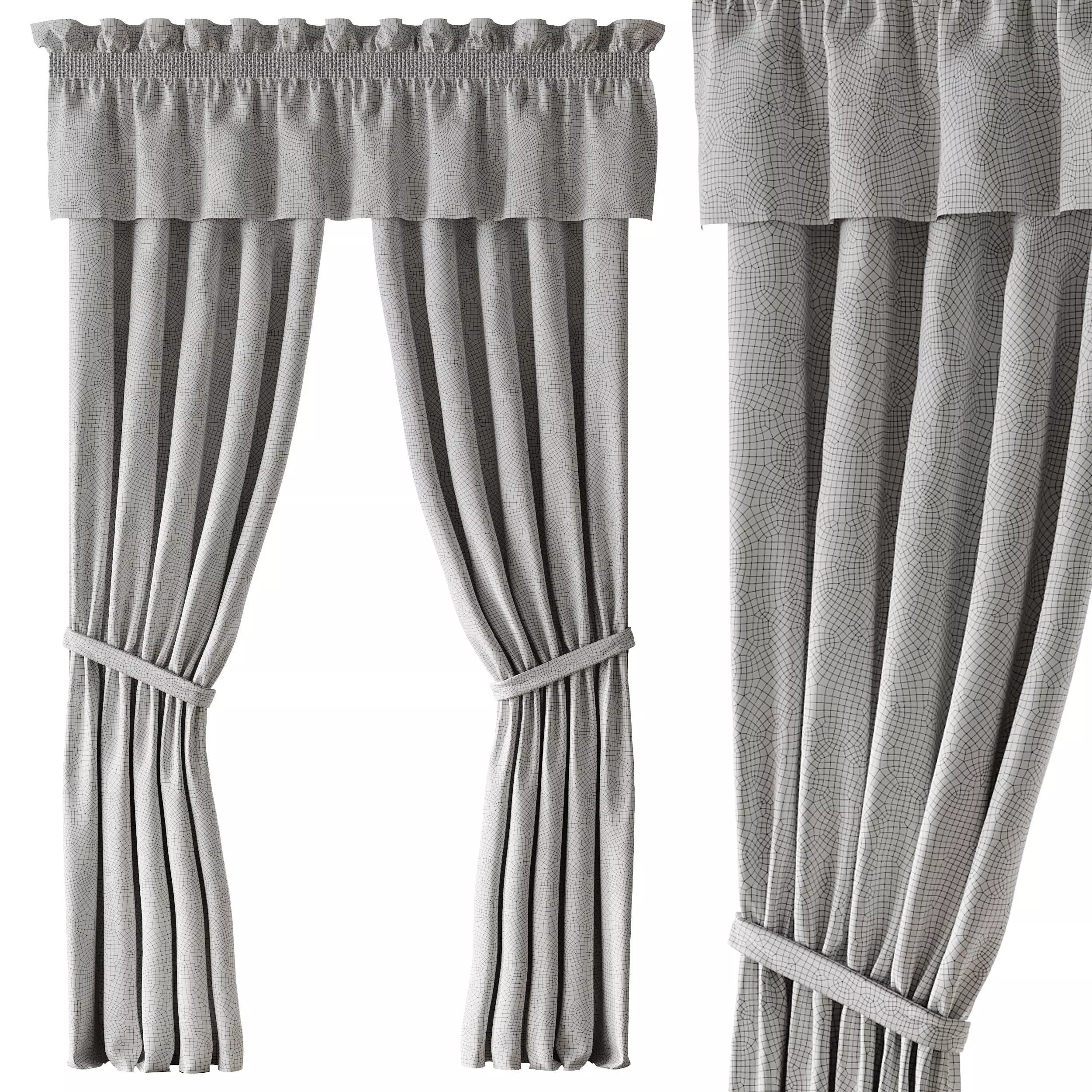 Curtains 05 3D model_13