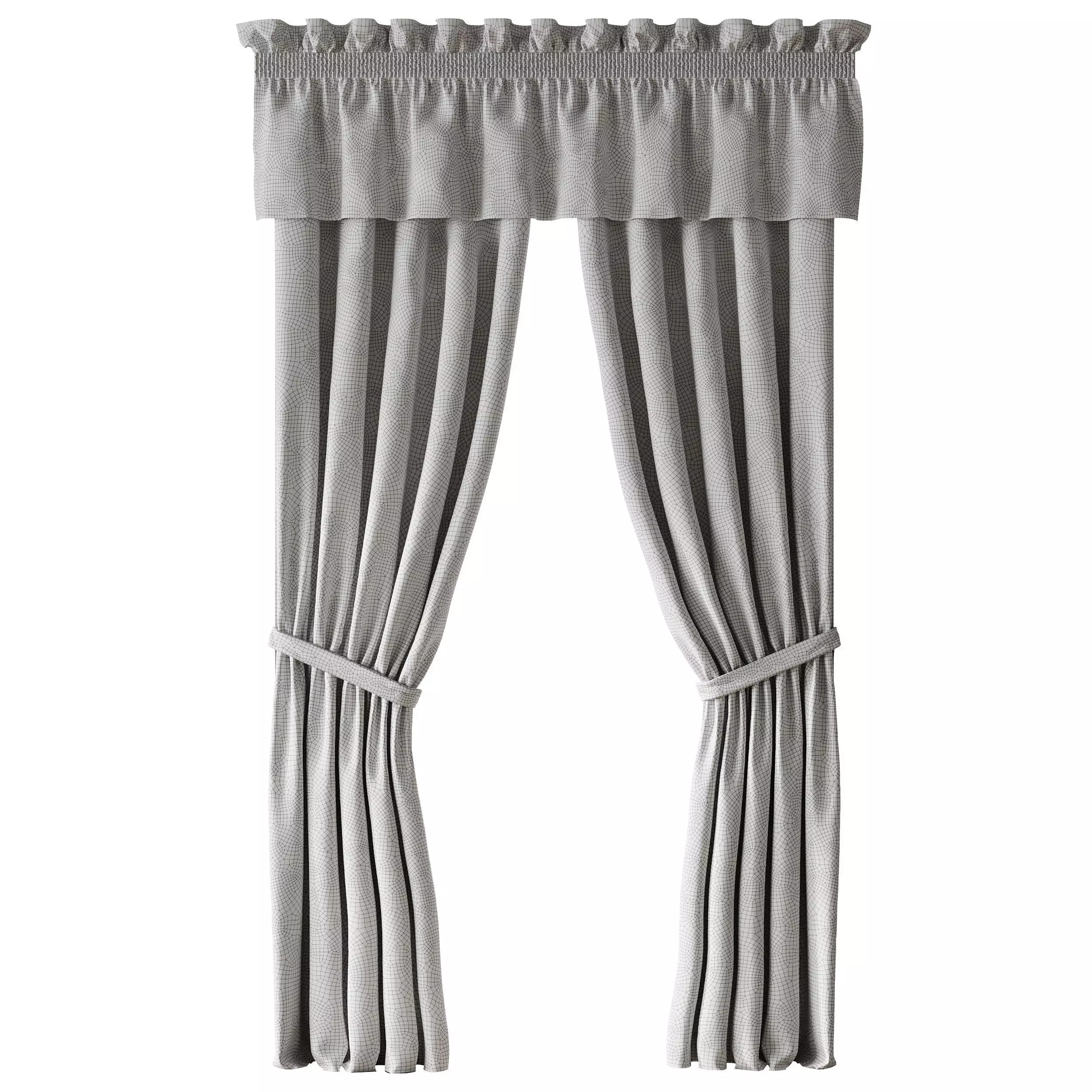 Curtains 05 3D model_14
