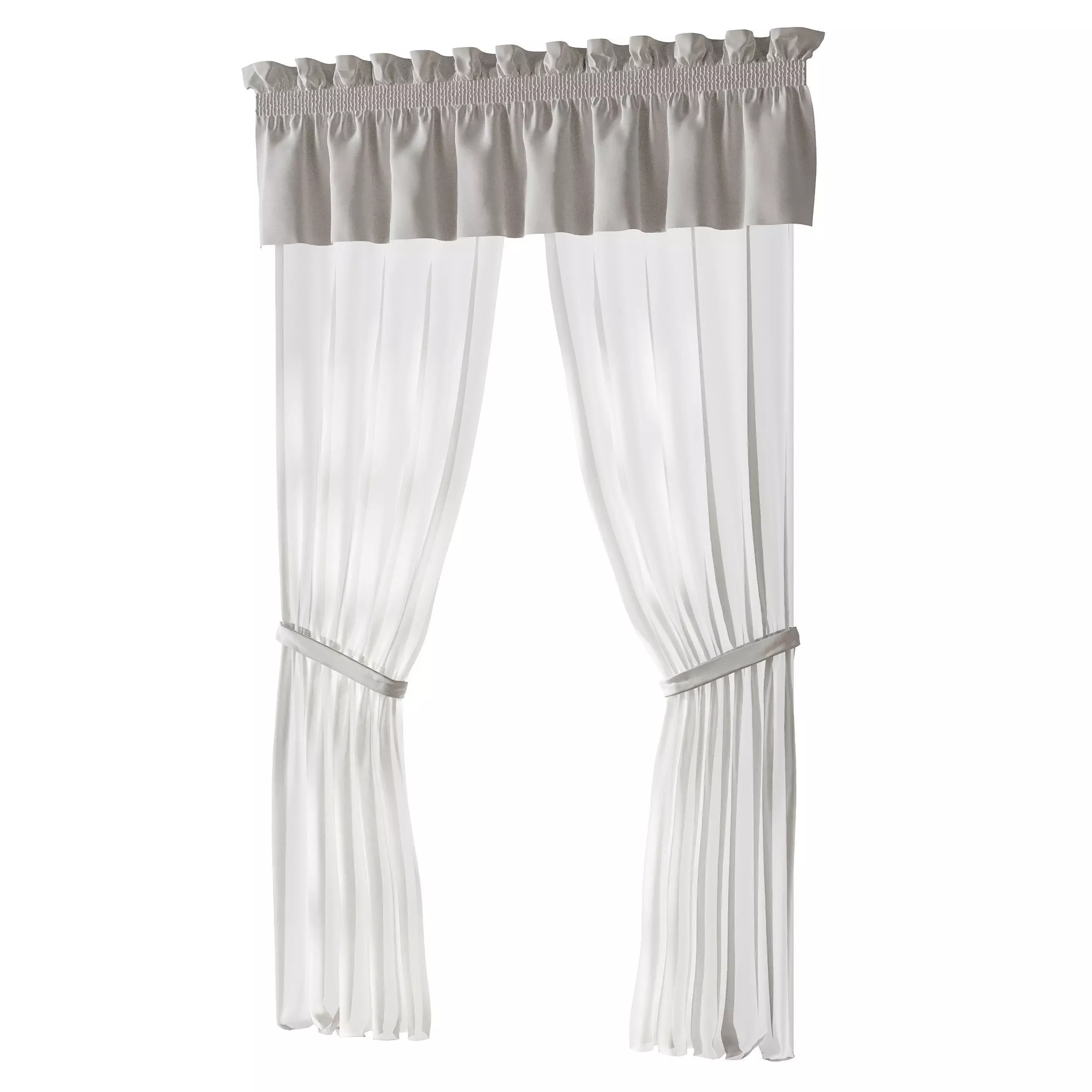 Curtains 05 3D model_1