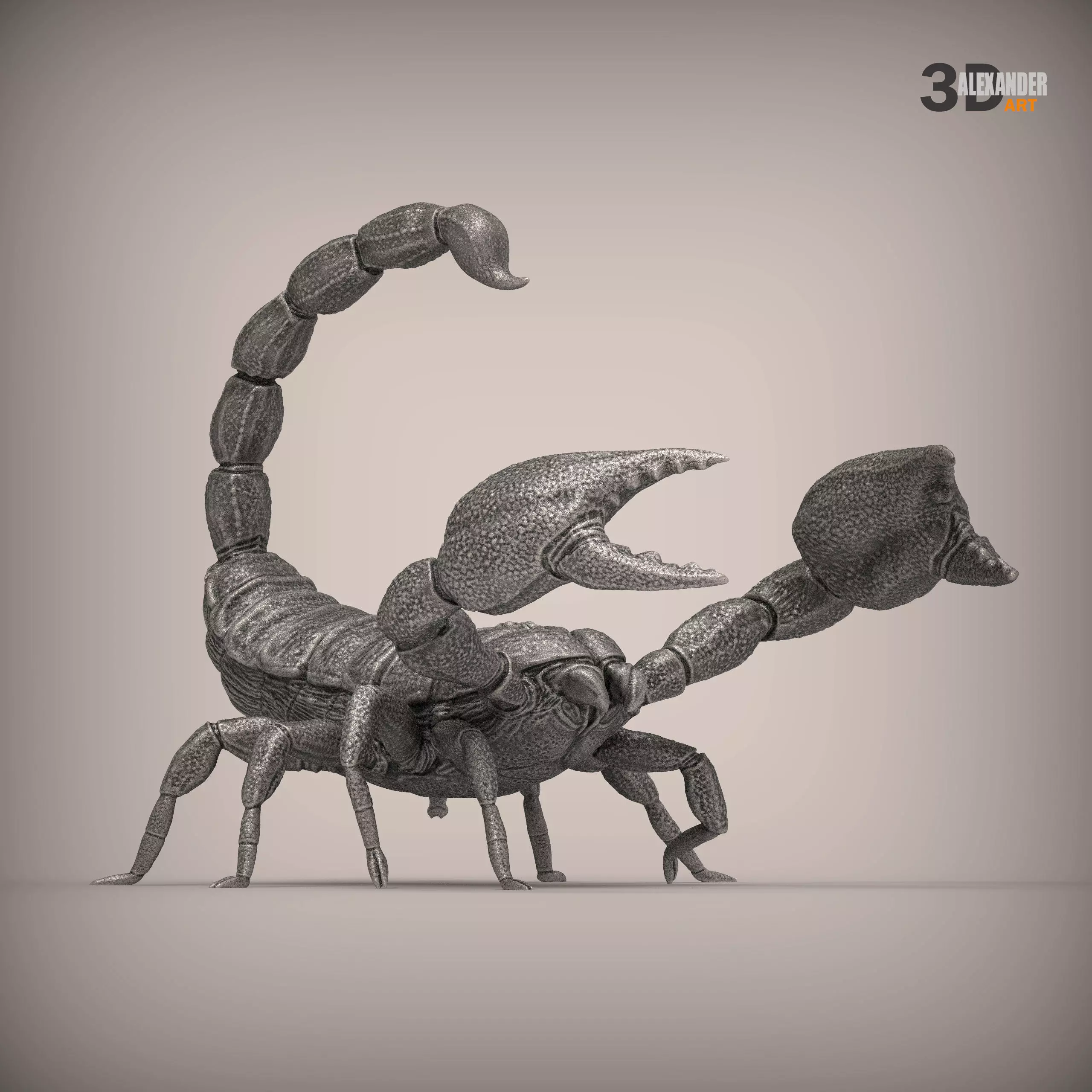 Emperor Scorpion 3D print model