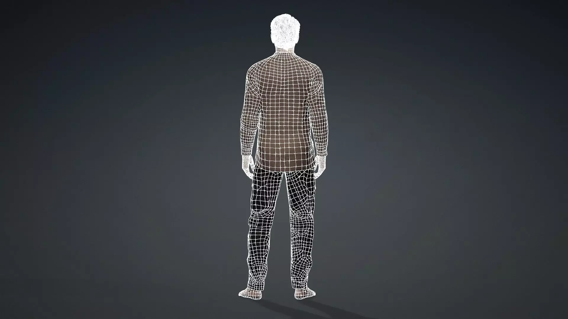 Detailed Realistic Man Animation and Game Ready 3D model_15
