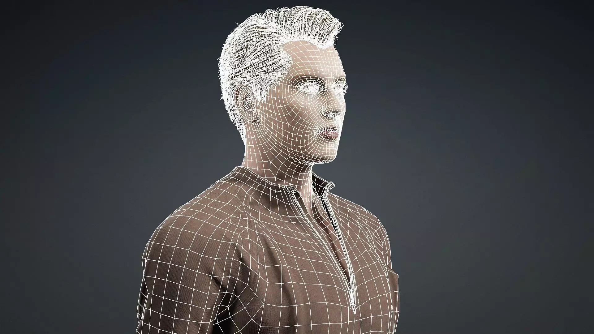 Detailed Realistic Man Animation and Game Ready 3D model_19