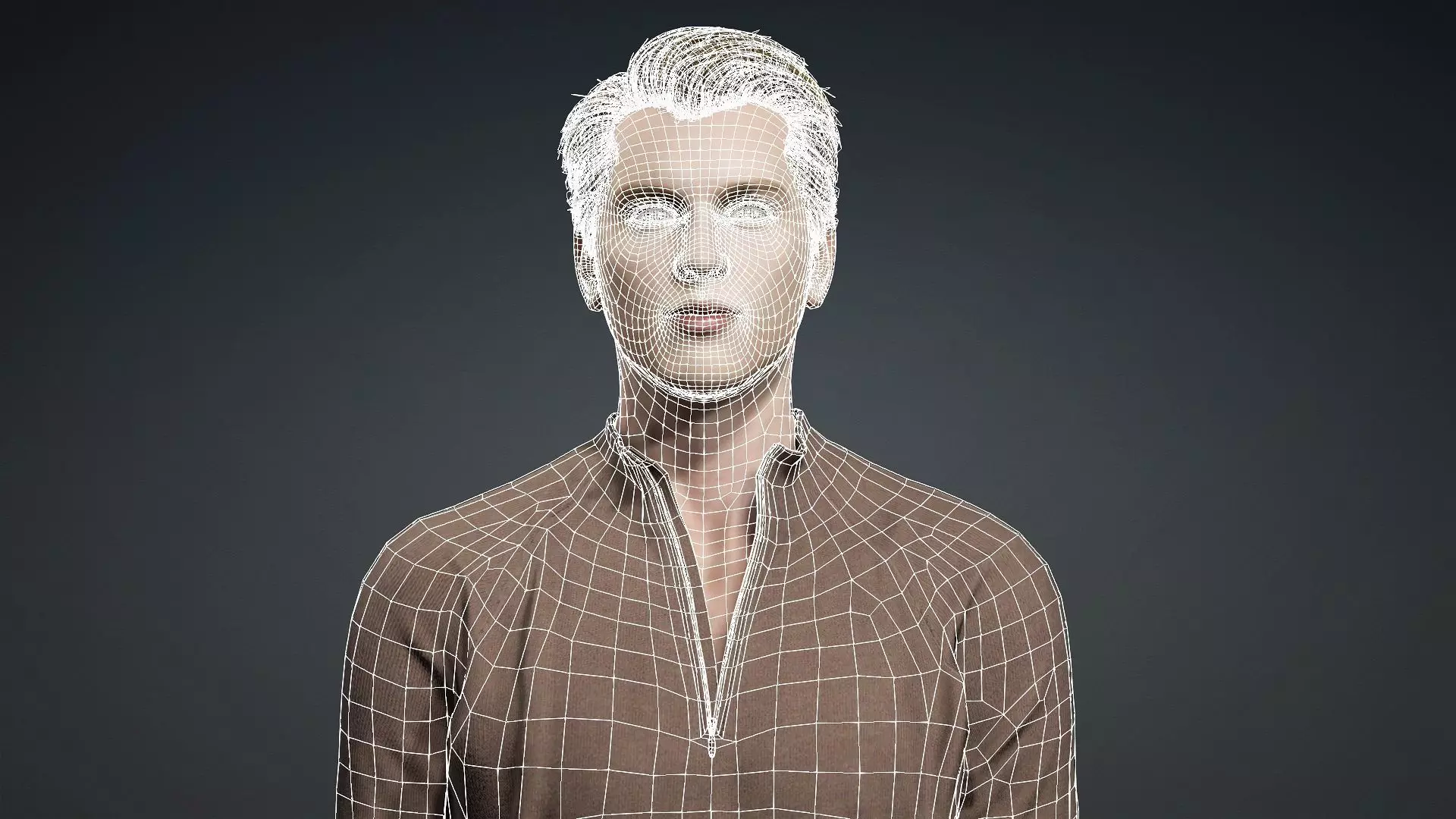 Detailed Realistic Man Animation and Game Ready 3D model_17