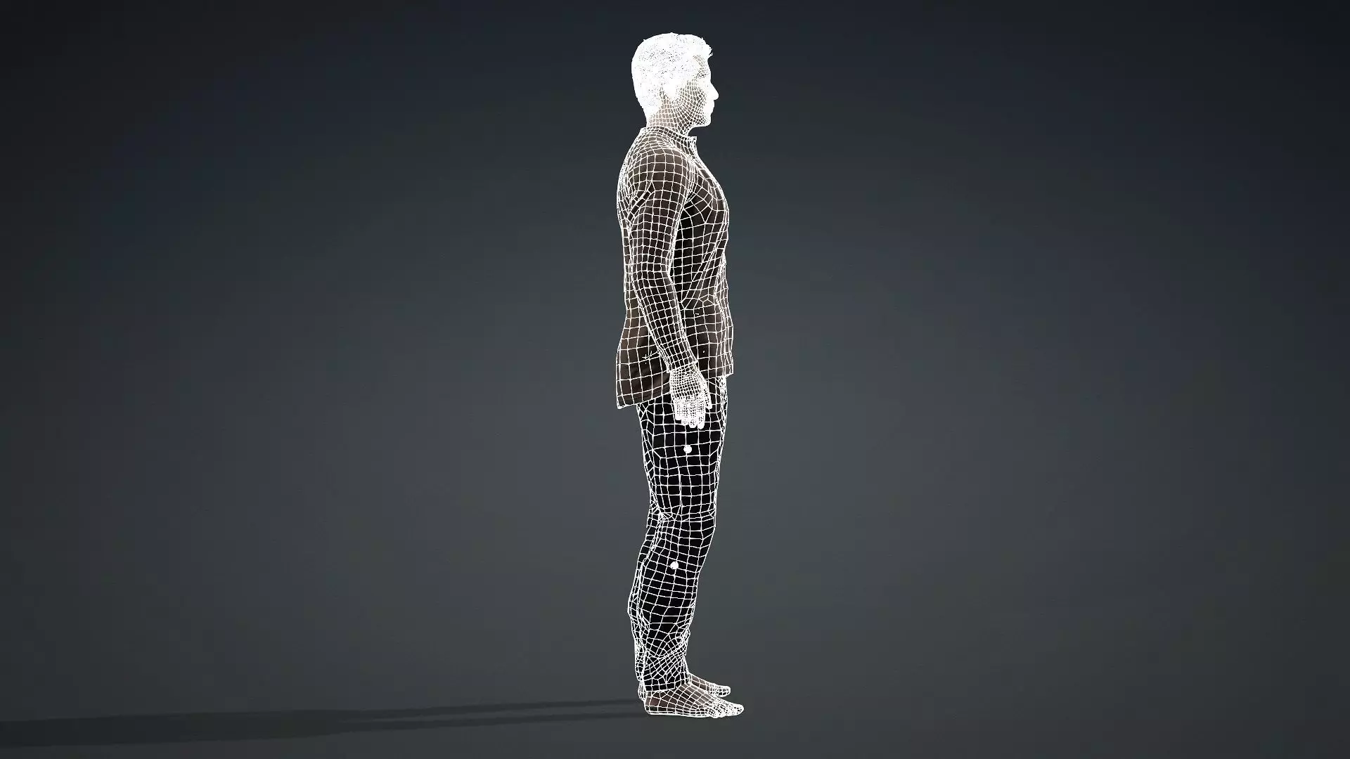 Detailed Realistic Man Animation and Game Ready 3D model_13