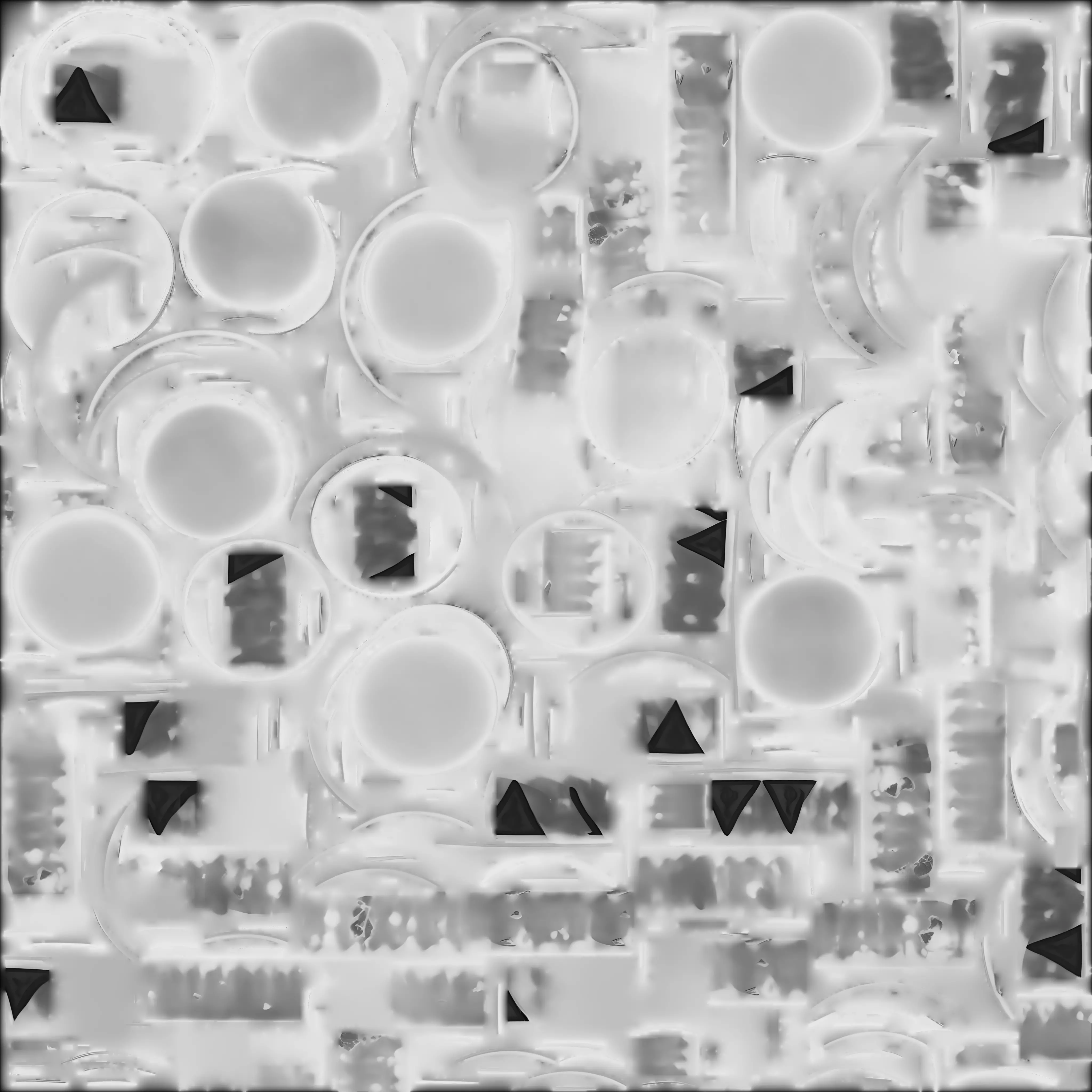 Rusted Toxic Waste Barrels 3D Model Industrial Environment Low-poly 3D model_4