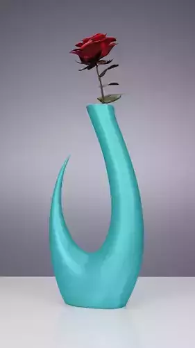 Modern Wave Vase