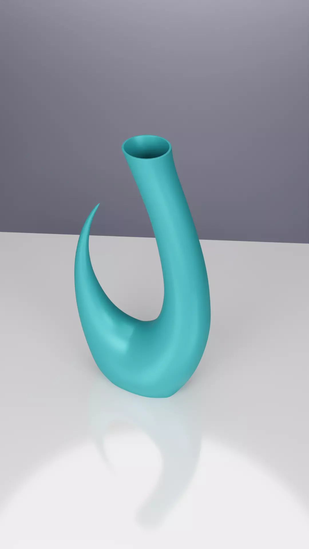 Modern Wave Vase 3D print model_2