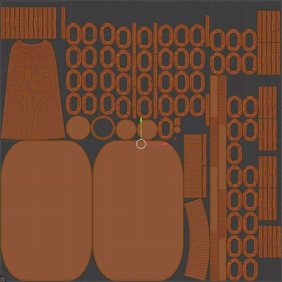 Alphabet A White Chain Candleholder 3D Model True 4K PBR Render Low-poly 3D model_8