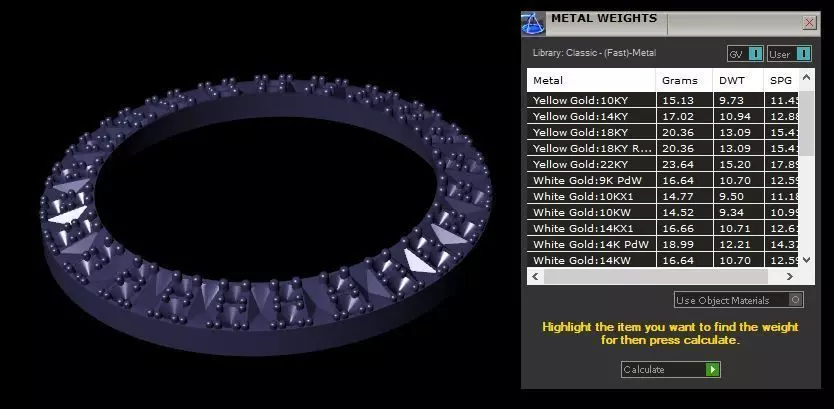Diamond-Set Watch Bezel  3D print model_2