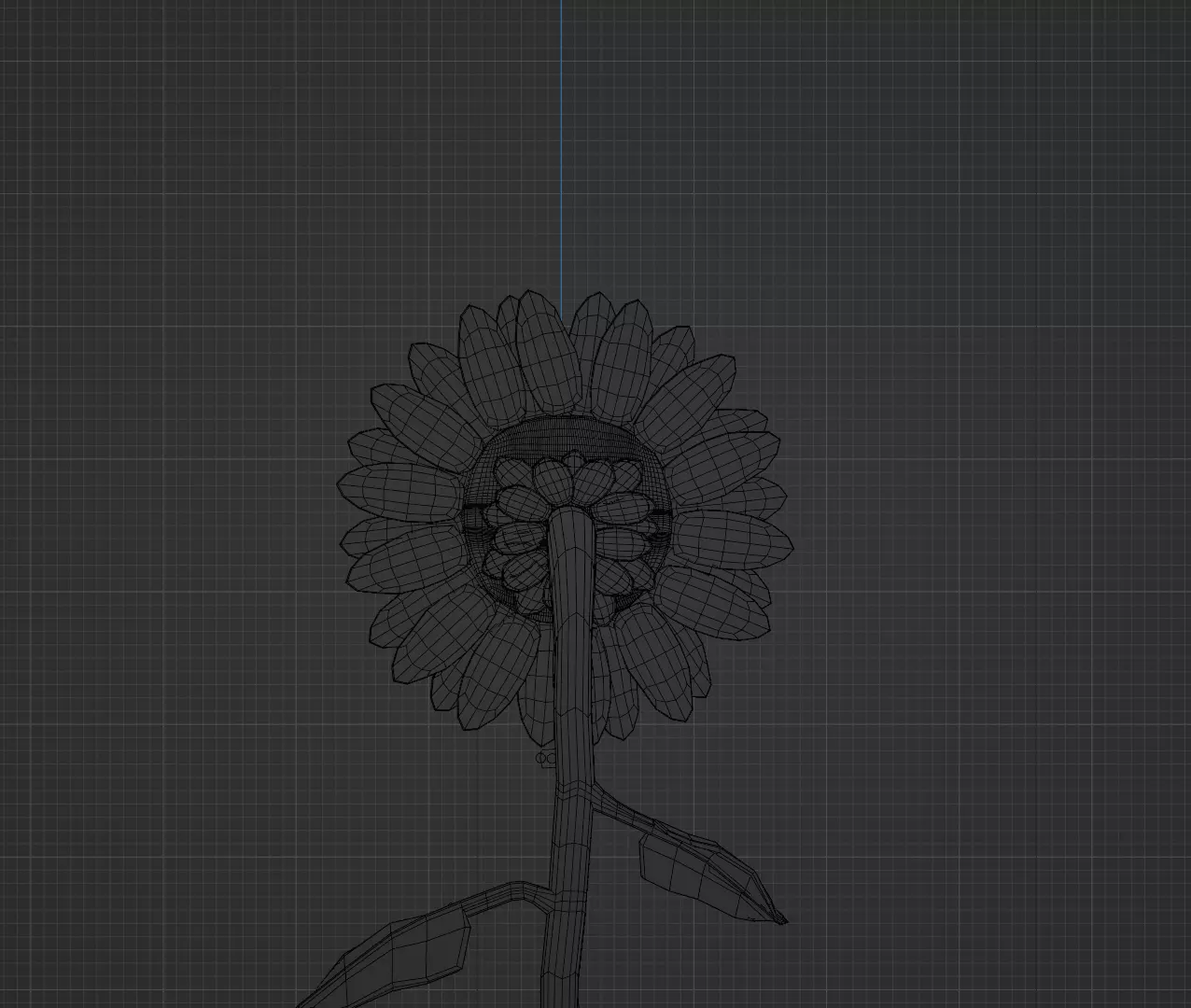 KillerSunflowers Low-poly 3D model_8