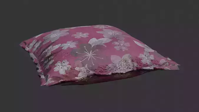 Patterned Floral Cushion Pillow