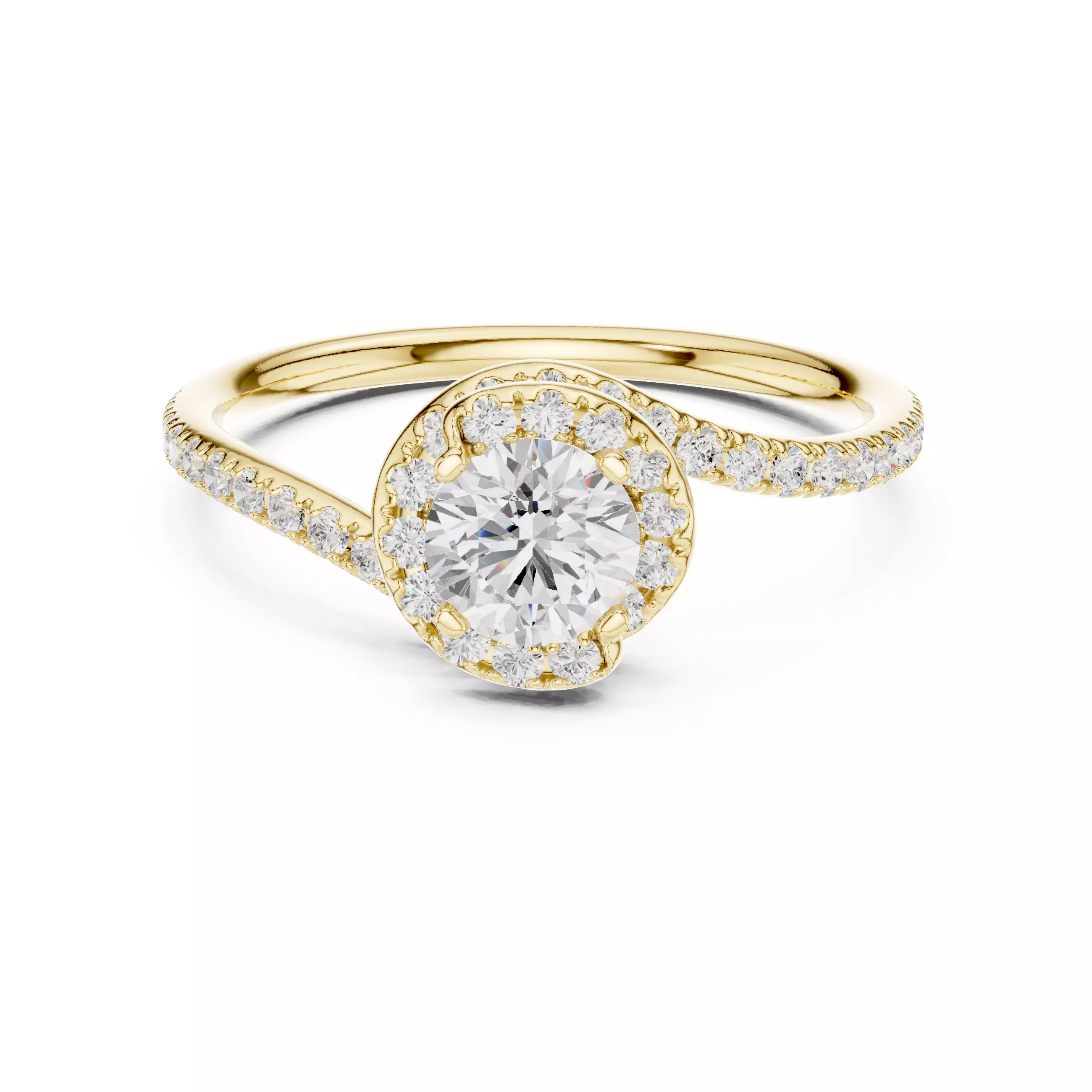 Solitaire Ring 3dm stl renders animation videos details 3D print model_13