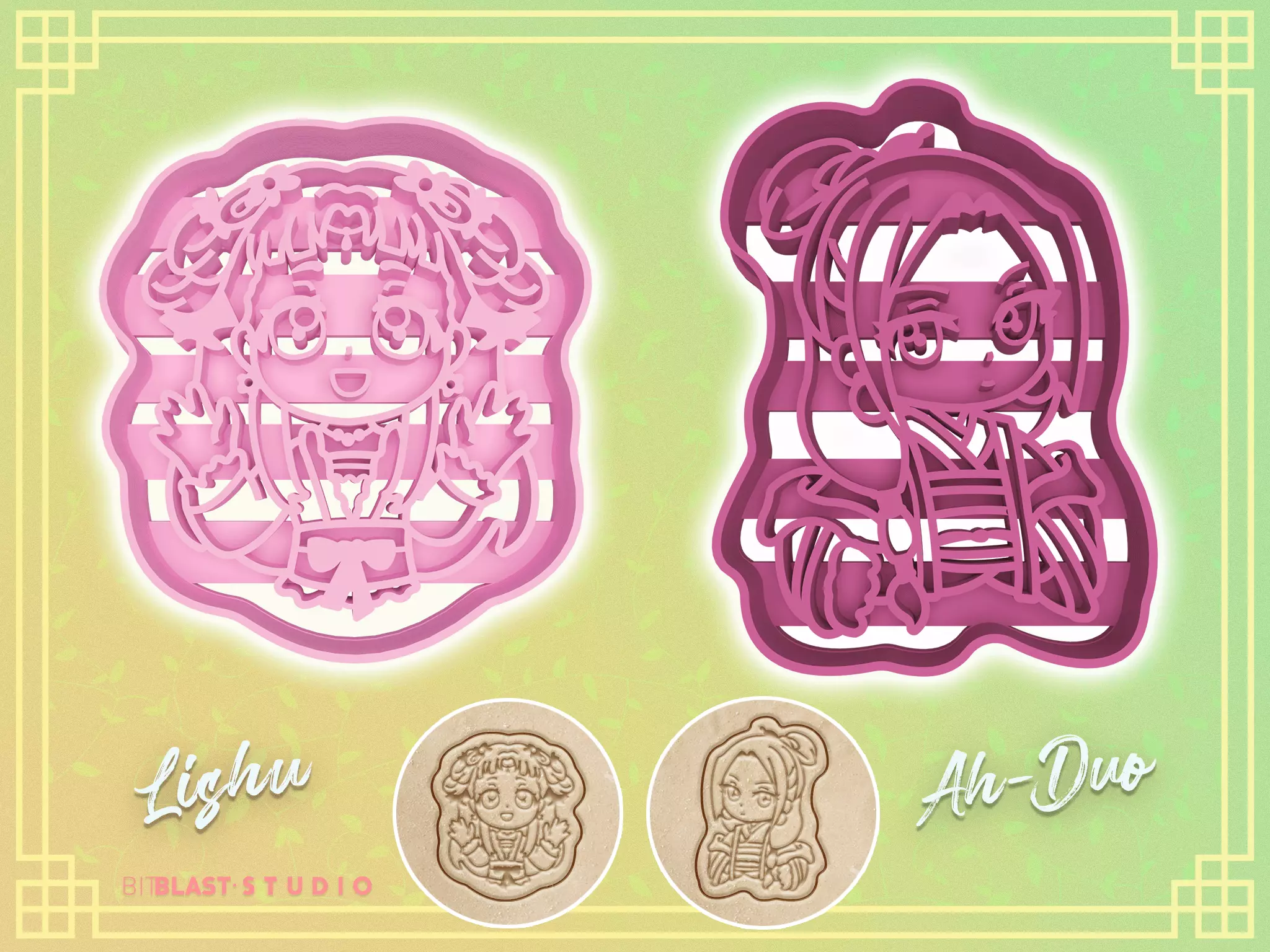 Apothecary Diaries Cookie Cutters 3D print model_4