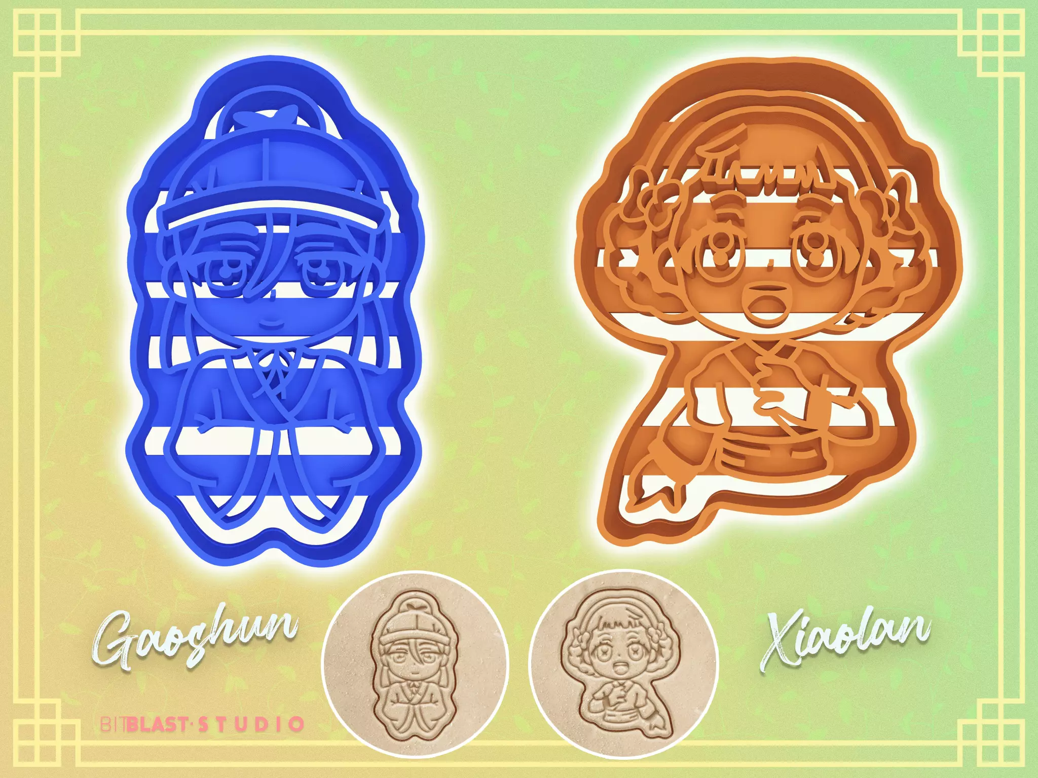 Apothecary Diaries Cookie Cutters 3D print model_3