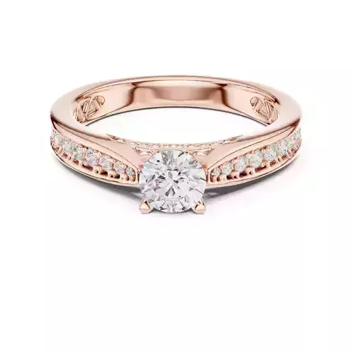 Solitaire Ring 3dm stl renders animation videos details 