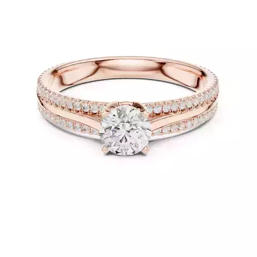 Solitaire Ring 3dm stl renders animation videos details 