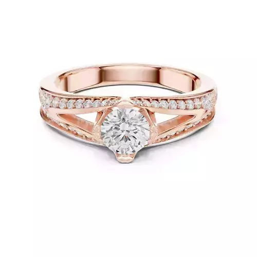 Solitaire Ring 3dm stl renders animation videos details 