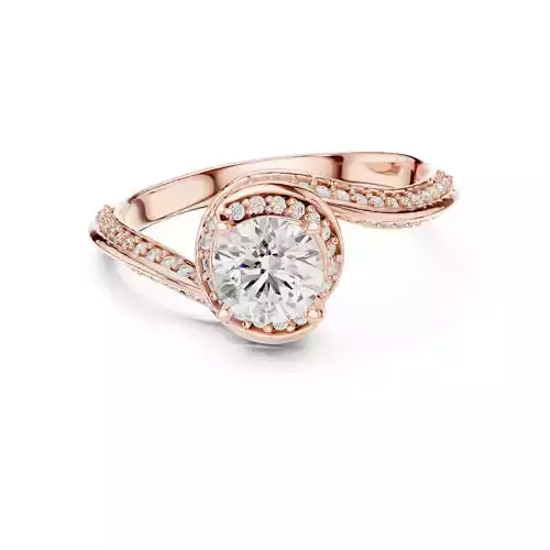 Solitaire Ring 3dm stl renders animation videos details 