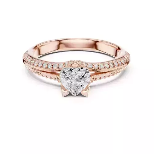 Solitaire Ring 3dm stl renders animation videos details 