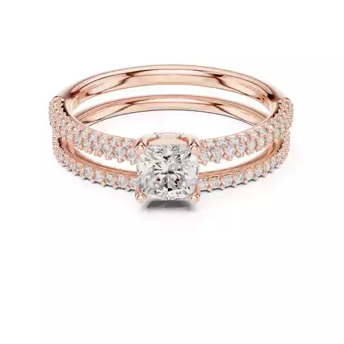 Solitaire Ring 3dm stl renders animation videos details 