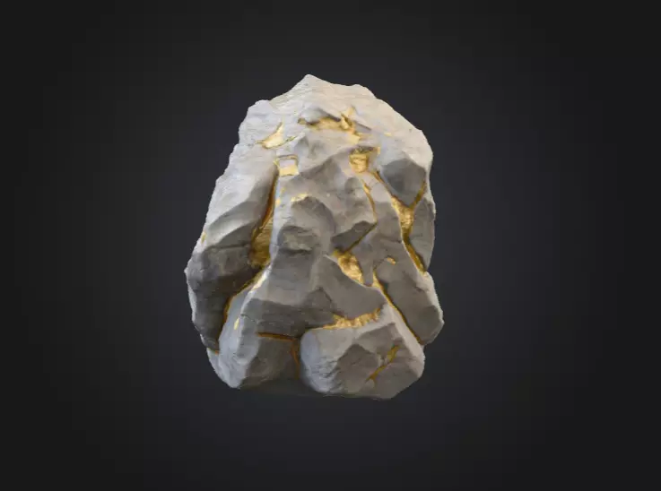 Realistic Mineral Vein Rock Texture_0