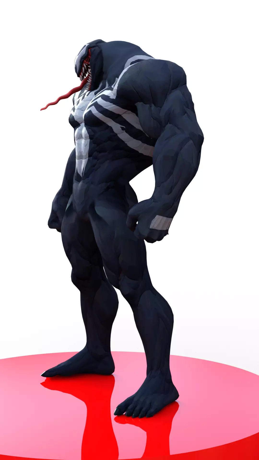 Venom Rivals Raw Power and Sinister Presence 3D print model_2
