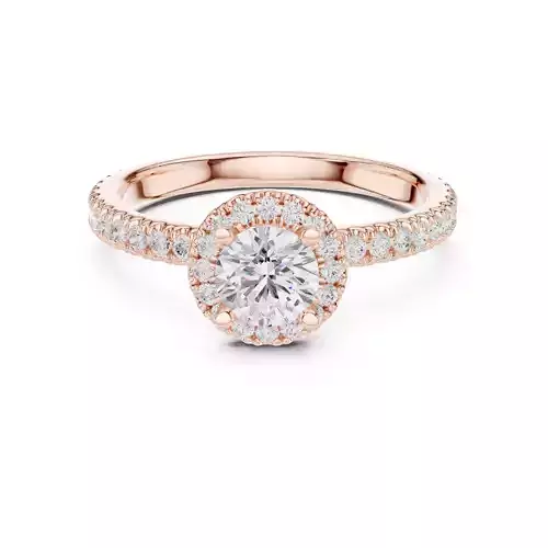 Halo Solitaire Ring 3dm stl renders animation videos details