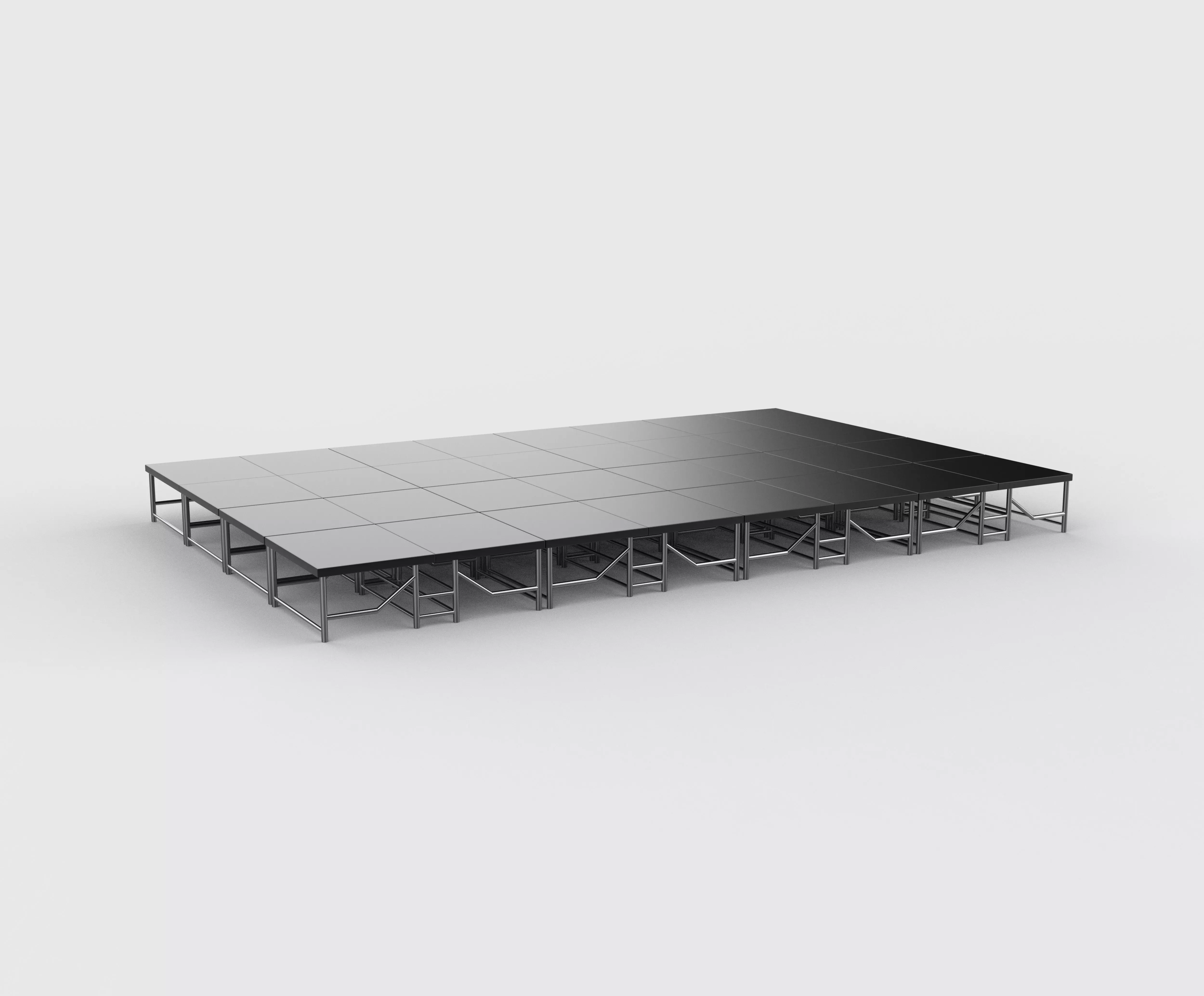 folding stage 3D model_10