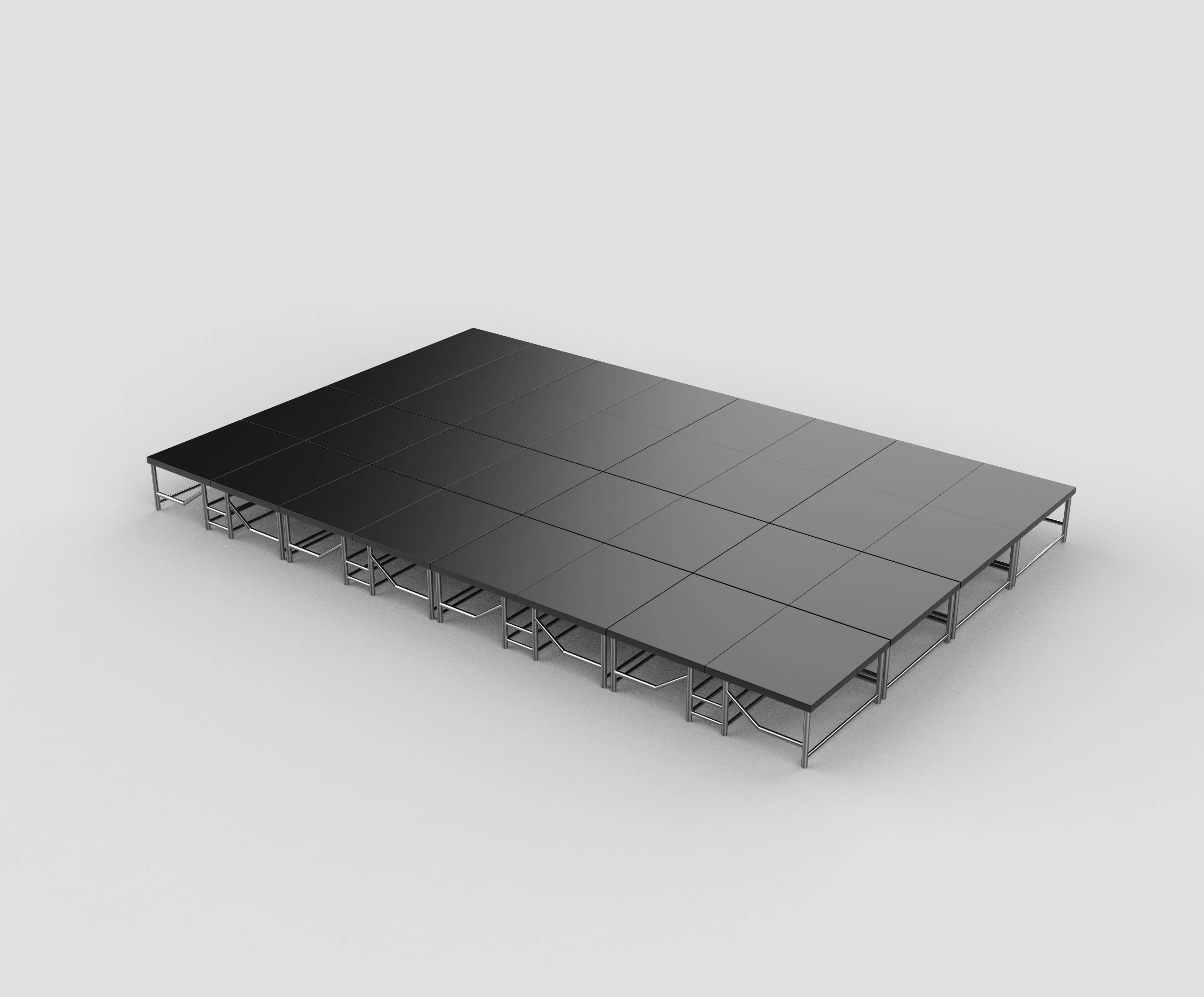 folding stage 3D model_11