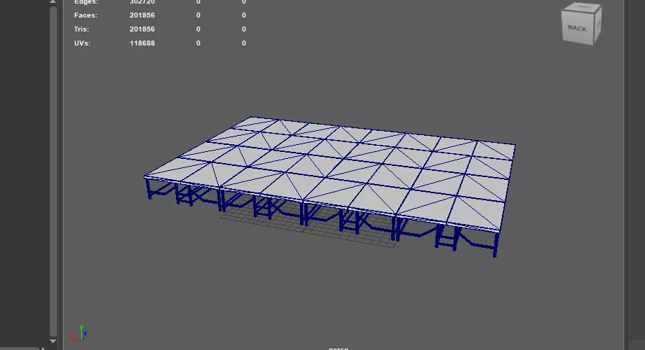 folding stage 3D model_14