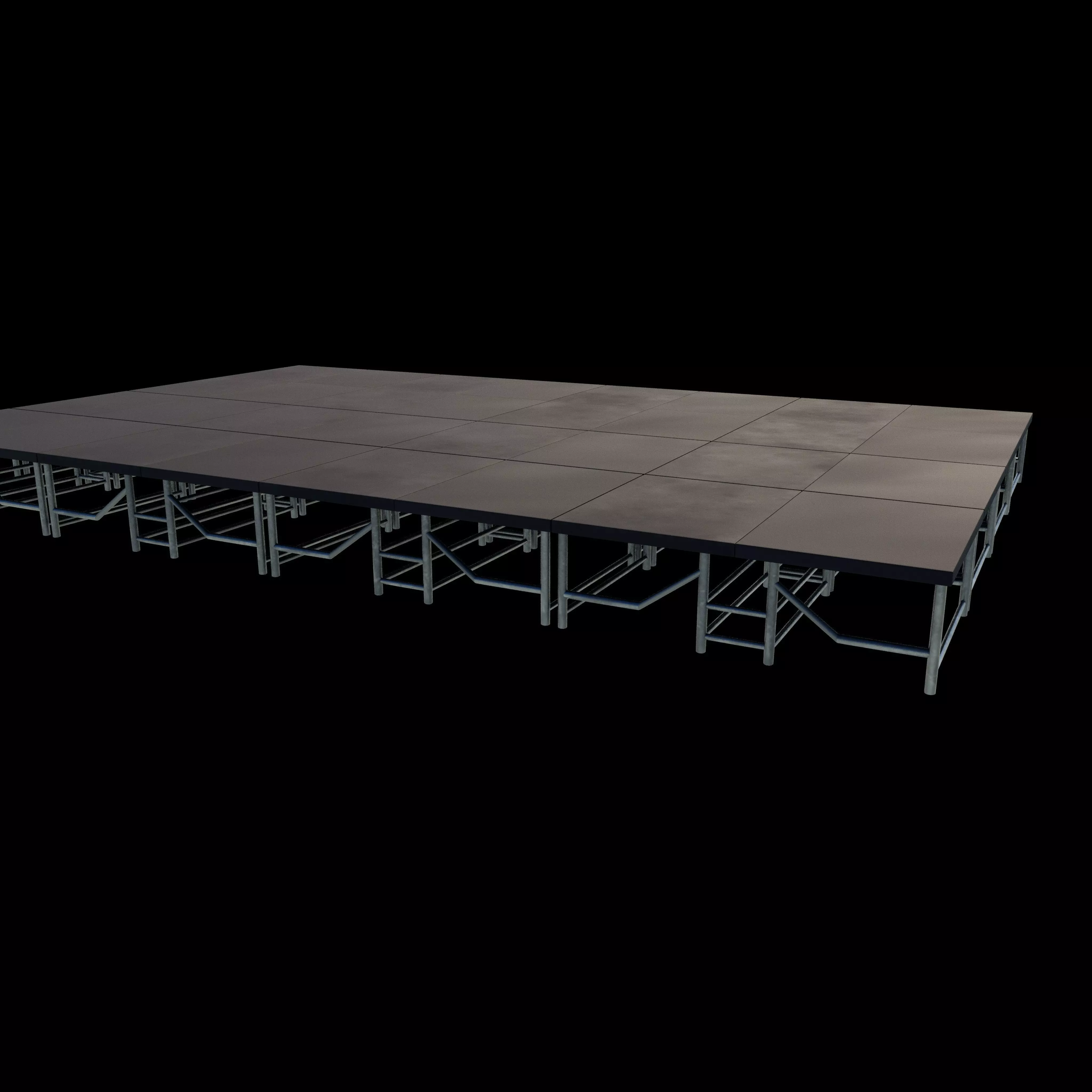 folding stage 3D model_6
