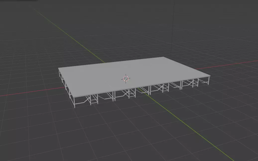 folding stage 3D model_15