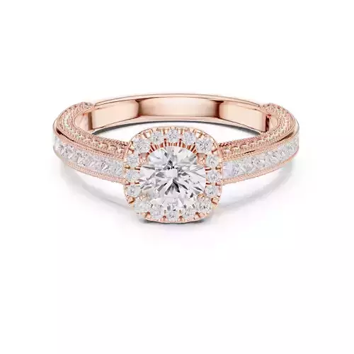 Solitaire Ring 3dm stl renders animation videos details 