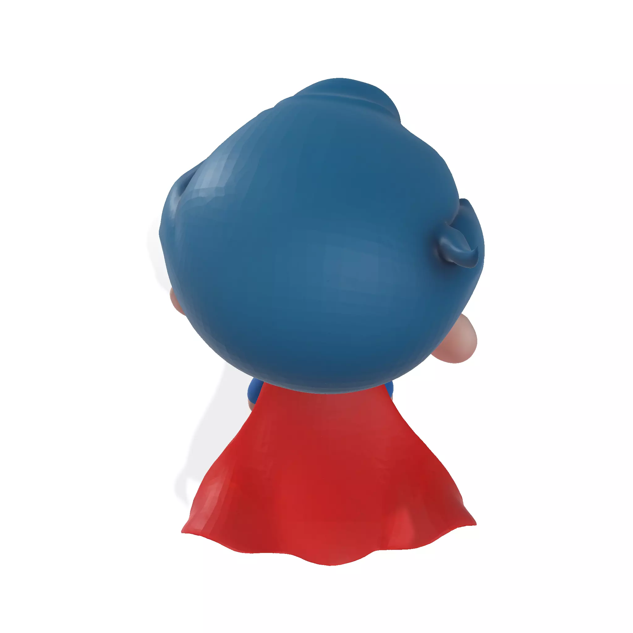 Cute Superhero 3D Model STL OBJ FBX GLB  3D print model_29